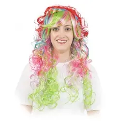 Peruca laidy multicolor