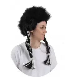Peluca cresta con trenzas