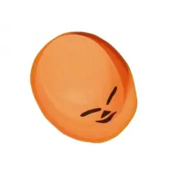 Chapeau melon orange halloween