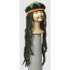Rastafari hair wig with hat marley
