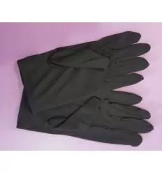 GUANTES NEGROS CORTOS ESPUMA
