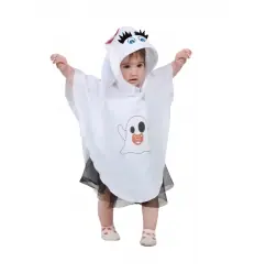 DISFRAZ FANTASMA BEBÉ REINA
