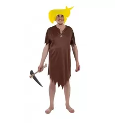 DISFRAZ HOMBRE DE LAS CAVERNAS MARRON