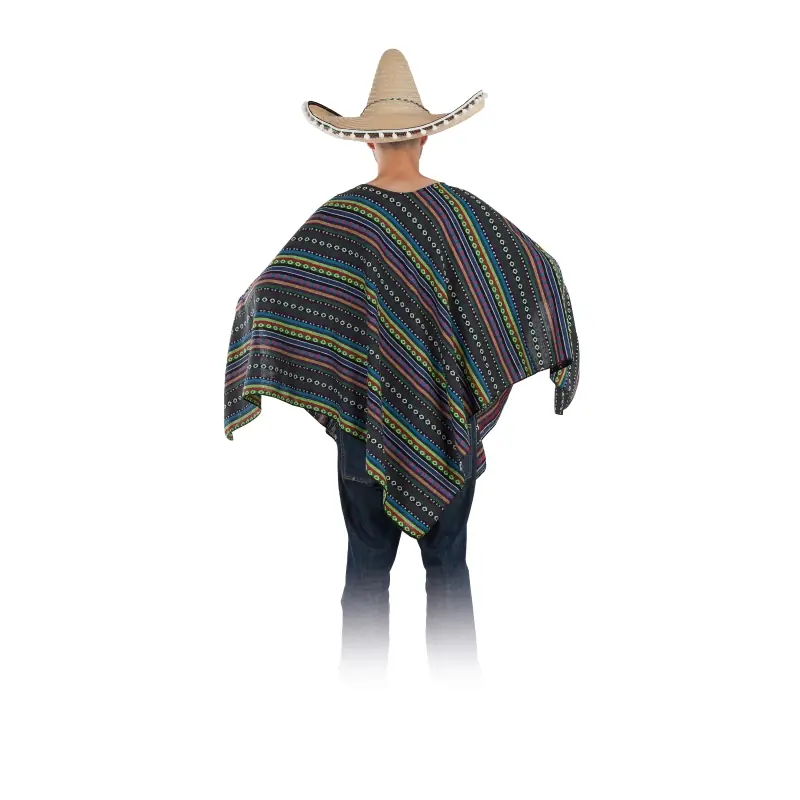 PONCHO MEJICANO ADULTO