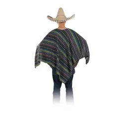 PONCHO MEJICANO ADULTO