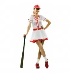 DISFRAZ JUGADORA DE BEISBOL
