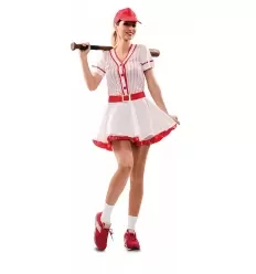 DISFRAZ JUGADORA DE BEISBOL 2