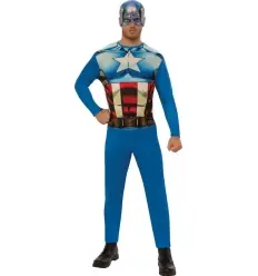 DISFRAZ CAPITAN AMERICA OPP ADULTO