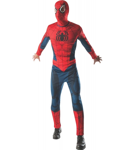 Disfraz adulto spiderman musculoso talla m