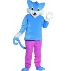 Fato de gato tipo cabeçudo