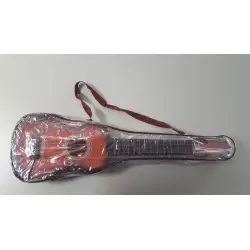 Guitare espagnole en un plastique qu"il imite au bois