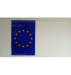 Bandeira Espanha com vara 20x30 cm.