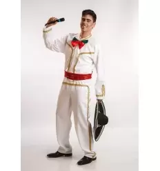 Déguisement mexicain blanc. Taille 52