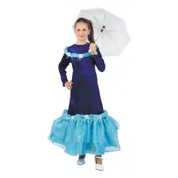Disfraz dama glamour infantil