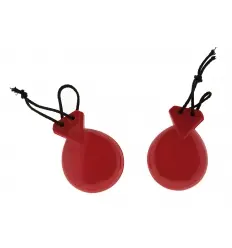 Castanholas de plástico