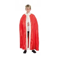 Capa de rei infantil