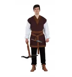 Casaco medieval castanho