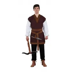 Casaco medieval castanho