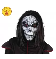 MÁSCARA ESQUELETO CON PELUCA