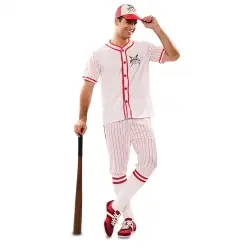DISFRAZ JUGADOR DE BEISBOL HOMBRE