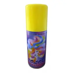 Spray colorido para cabelo