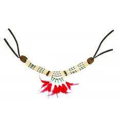 COLLAR INDA PLUMA