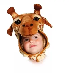CABEZA PELUCHE JIRAFA