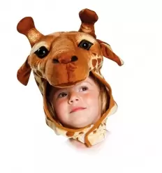 CABEZA PELUCHE JIRAFA