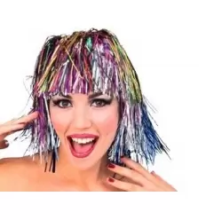 PELUCA METALIZADA MULTICOLOR