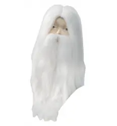 Peruca e barba de feiticeiro