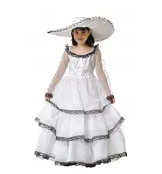 Fato scarlett princesa infantil